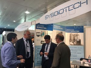 SYSBIOTECH booth at ESACT 2017